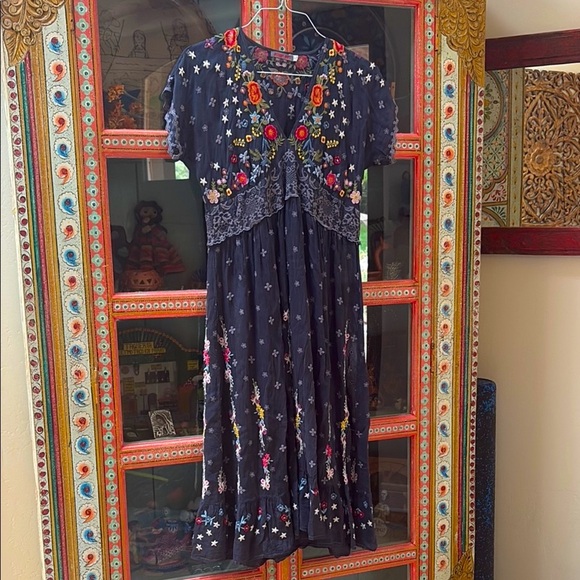 Stunning Johnny Was Sabine embroidered dress XS - Picture 2 of 7